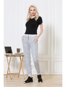 Van Heusen Woman Lingerie and Athleisure - Van Heusen Women Athleisure Flexi Stretch & Functional Pocket Joggers - Light Grey