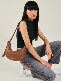 Accessorize London - Brown Women's Shoulder Bag