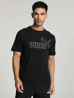 Puma - Ess Elevated Mens Black T-Shirt