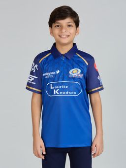 SKECHERS - Blue Printed Regular Jersey