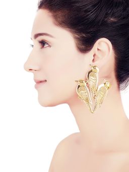 ORNAMAAS - Bff Sparrow Gold Earrings