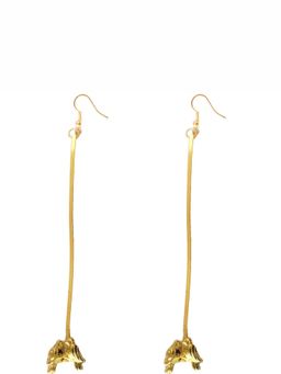 ORNAMAAS - Love Birds Gold Earrings