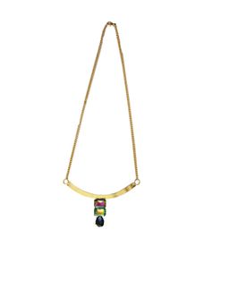 ORNAMAAS - Multicolour Gold Kristey Necklace