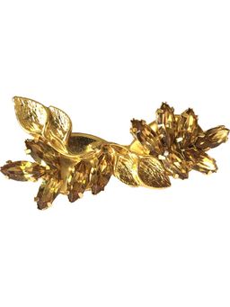 ORNAMAAS - Topaz Anthurium Gold Ring