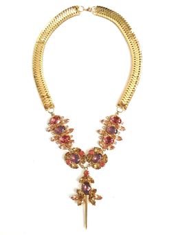 ORNAMAAS - Gold Disco Pop Spike Necklace