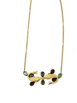 ORNAMAAS - Here-N There Fish Long Multicolour Necklace