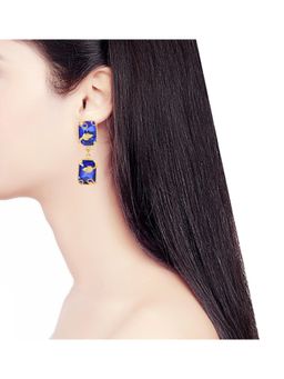 ORNAMAAS - Blue Vinifera Block Earring