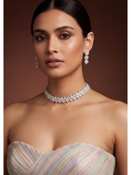 Zevar By Geeta - Indali Necklace With Pair Of Earring