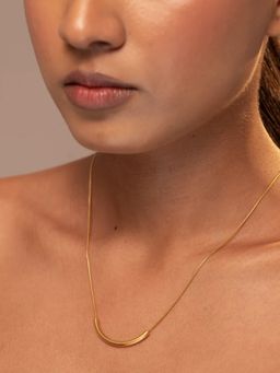 AURA STUDIO - 18Kt Gold Plated Stacking Necklace