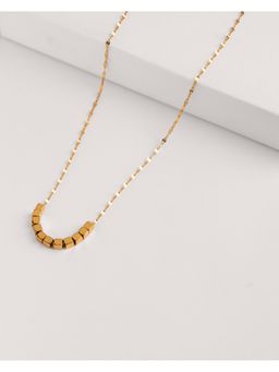 AURA STUDIO - 18Kt Gold Plated Queen Necklace