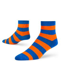 Dynamocks - Bold Stripes - Men and Women Ankle Length Socks - Free Size