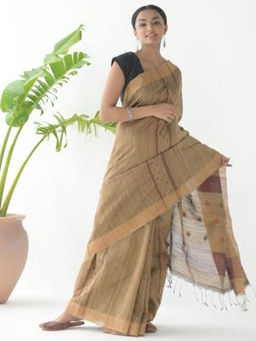 Fabindia - Silk Matka Jamdani Sari