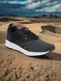 Puma - Grey NRGY Comet Running Shoes