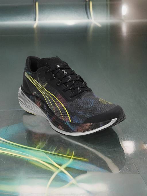 Buy Puma Deviate Nitro Elite 2 Mens Black Running Shoes Online display picture 1