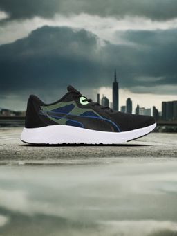 Puma - Seriah Mens Black Running Shoes