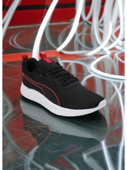 Puma - Resolve Modern Weave Unisex Black Running Shoes