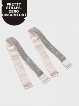 Nykd by Nykaa - Multiway Detachable Glam Straps NYA061 Nude