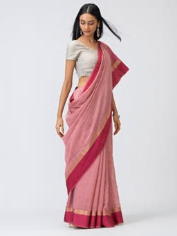 Fabindia - Cotton Silk Maheswhwari Woven Sari