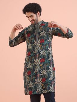 KISAH - Men Multi-Color Printed Kurta