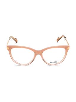 Guess - Pink Cat Eye Shaped Frame For Women (GU5043152074FR) (52)