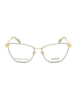 Guess - Green Cat Eye Shaped Frame For Women (GU5046854032FR) (54)