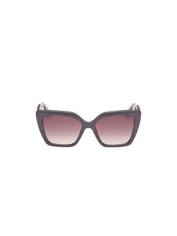 Guess - Brown 100% UV Protected Square Shaped Sunglass For Women (GUS001625520FSG) (55)