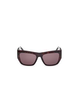Guess - Brown 100% UV Protected Square Shaped Sunglass For Women (GUS0025252E54SG) (54)