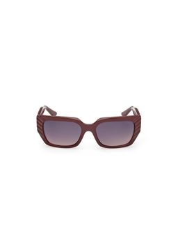 Guess - Pink 100% UV Protected Rectangular Shaped Sunglass For Women (GUS0025469Z55SG) (55)