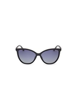 Guess - Grey 100% UV Protected Cat Eye Shaped Sunglass For Women (GUS0025601D58SG) (58)