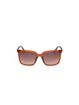 Guess - Brown 100% UV Protected Square Shaped Sunglass For Women (GUS0025844F56SG) (56)