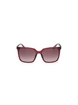 Guess - Brown 100% UV Protected Square Shaped Sunglass For Women (GUS0025869F56SG) (56)