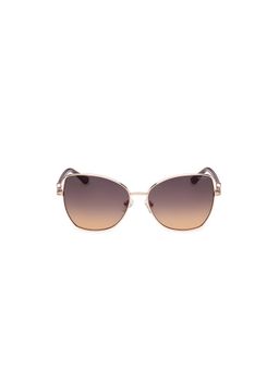 Guess - Brown 100% UV Protected Cat Eye Shaped Sunglass For Women (GUS0025928B59SG) (59)