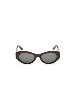 Guess - Green 100% UV Protected Oval Shaped Sunglass For Women (GUS00261-H52N52SG) (52)