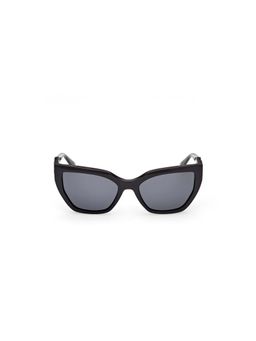Guess - Grey 100% UV Protected Cat Eye Shaped Sunglass For Women (GUS0026401D55SG) (55)