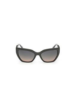Guess - Brown 100% UV Protected Cat Eye Shaped Sunglass For Women (GUS0026496P55SG) (55)