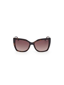 Guess - Brown 100% UV Protected Cat Eye Shaped Sunglass For Women (GUS0026652F56SG) (56)