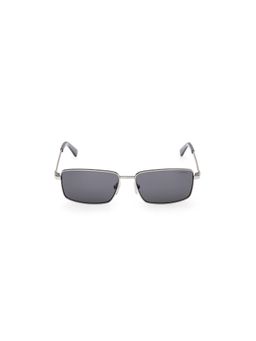 Guess - Grey 100% UV Protected Rectangular Shaped Sunglass For Men (GUS0027308A56SG) (56)