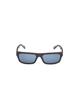 Guess - Blue 100% UV Protected Rectangular Shaped Sunglass For Men (GUS0027652V57SG) (57)