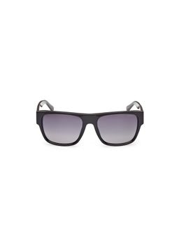 Guess - Grey 100% UV Protected Square Shaped Sunglass For Men (GUS0027701D58SG) (58)