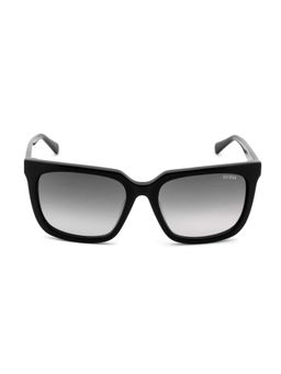 Guess - Grey 100% UV Protected Square Shaped Sunglass For Women (GUS003385401BSG) (54)
