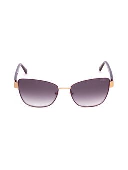 Guess - Purple 100% UV Protected Cat Eye Shaped Sunglass For Women (GUS003395481ZSG) (54)