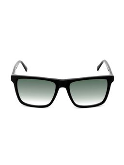 Guess - Green 100% UV Protected Square Shaped Sunglass For Men (GUS003425501PSG) (55)