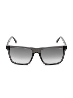 Guess - Grey 100% UV Protected Square Shaped Sunglass For Men (GUS003425520BSG) (55)
