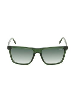 Guess - Green 100% UV Protected Square Shaped Sunglass For Men (GUS003425596PSG) (55)