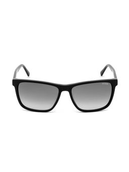 Guess - Grey 100% UV Protected Square Shaped Sunglass For Men (GUS003435601BSG) (56)