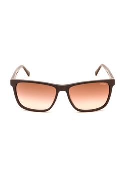 Guess - Brown 100% UV Protected Square Shaped Sunglass For Men (GUS003435648FSG) (56)