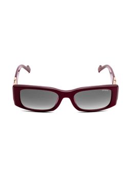 Guess - Grey 100% UV Protected Rectangular Shaped Sunglass For Women (GUS003455369FSG) (53)