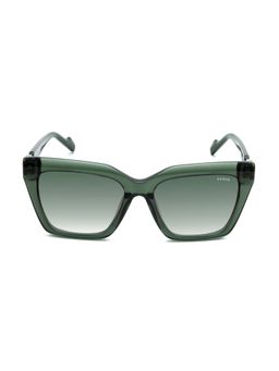 Guess - Green 100% UV Protected Cat Eye Shaped Sunglass For Women (GUS003475396PSG) (53)