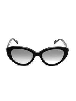 Guess - Grey 100% UV Protected Cat Eye Shaped Sunglass For Women (GUS003485201BSG) (52)