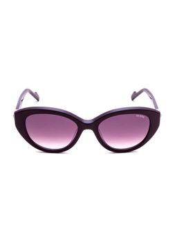 Guess - Purple 100% UV Protected Cat Eye Shaped Sunglass For Women (GUS003485281ZSG) (52)